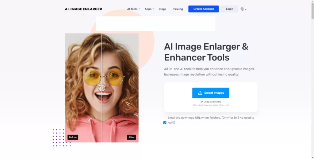 All-in-one AI toolkits help you enhance and upscale images. Increases image resolution without losing quality.-find-Free-AI-tools-Victrays.com_