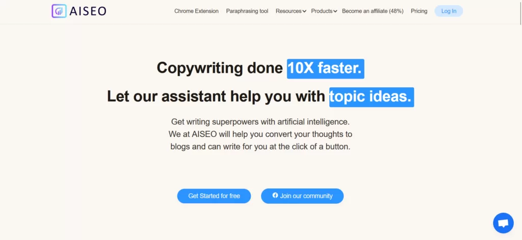 AISEO is the ultimate solution for anyone looking to supercharge their writing skills. With cutting-edge artificial intelligence technology