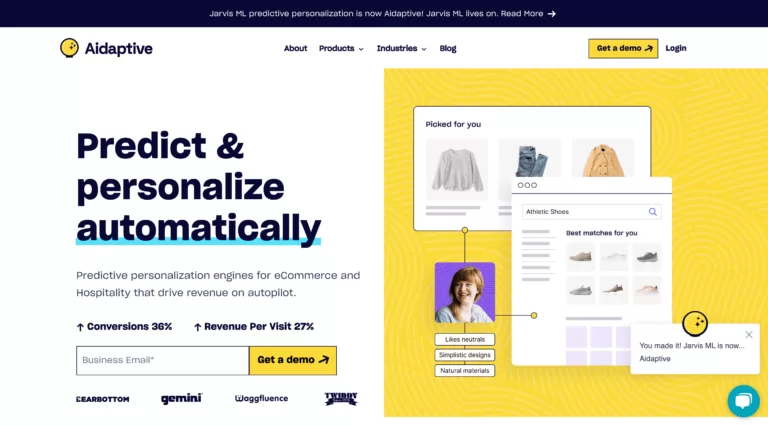Increase conversions and revenue with AI-powered personalization for the entire buyer journey. Connect your data to start personalizing instantly
