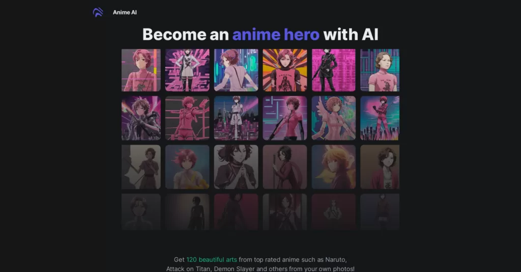AnimeAI generates you as the main hero from top-rated anime! You become characters from Attack On Titans