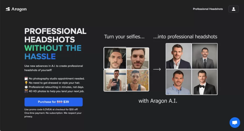 Create HD professional headshots of yourself with AI. Our AI-generated photos look exactly like you and are indistinguishable from real photos. Look your best and increase the chances of recruiters reaching out to you on LinkedIn!-find-Free-AI-tools-Victrays.com_