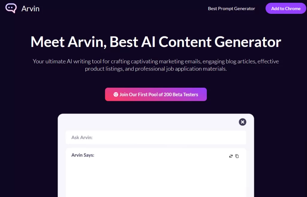 Meet Arvin