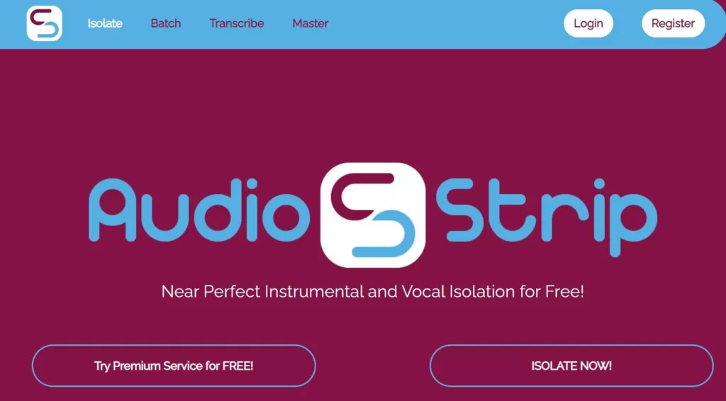 Near Perfect Instrumental and Vocal Isolation for Free!-find-Free-AI-tools-Victrays.com_