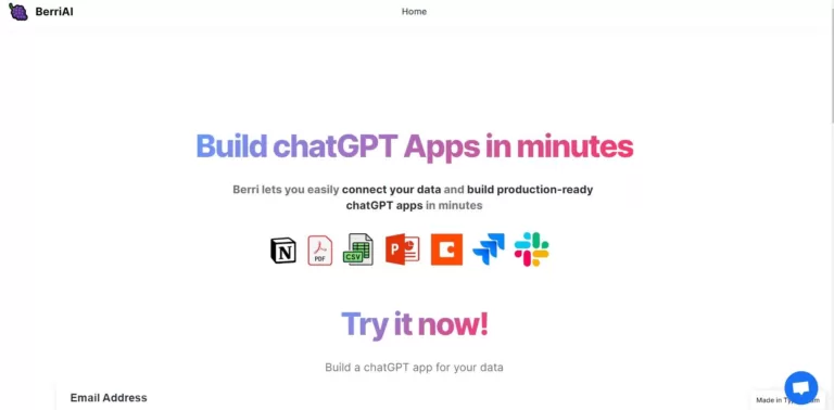 Berri let's you bring in your data and spin up an app in minutes (you get both an api endpoint to query and a shareable web app) as well as rapidly prototype (we provide templates and offer a 1-click deploy to test this insanely fast).