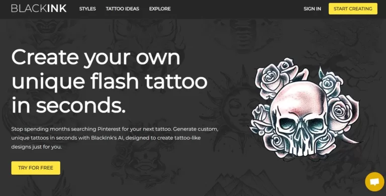 Create your own unique flash tattoo in seconds.