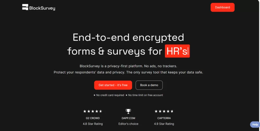 BlockSurvey enables digital rights for the users. Meaning