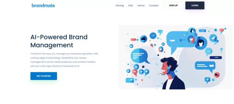 Brandmate AI is an advanced brand content management tool designed to help local business owners manage their online reputation