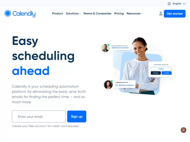 Calendly is your scheduling automation platform for eliminating the hassle of back-and-forth emails for finding the perfect time — and so much more.-find-Free-AI-tools-Victrays.com_