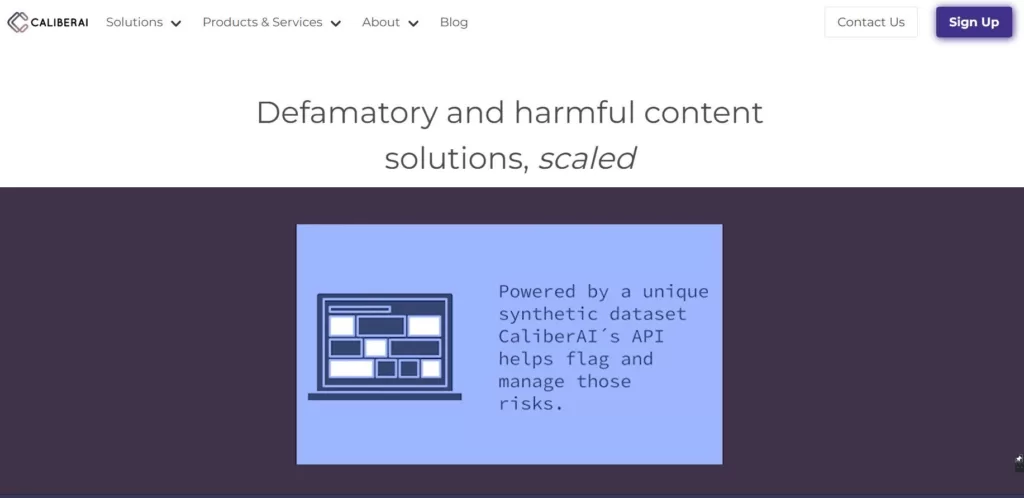 CaliberAI helps minimise your risk of defamation with AI.