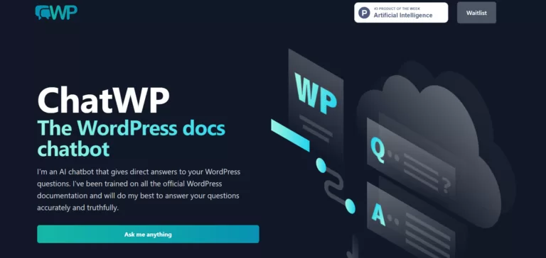 AI chatbot that gives direct answers to your WordPress questions