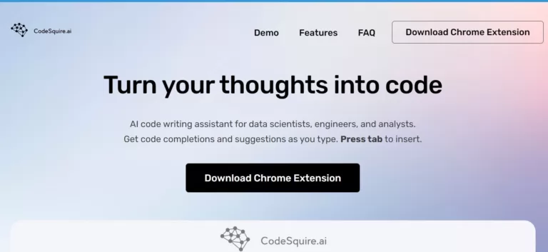 AI code writing assistant for data scientists
