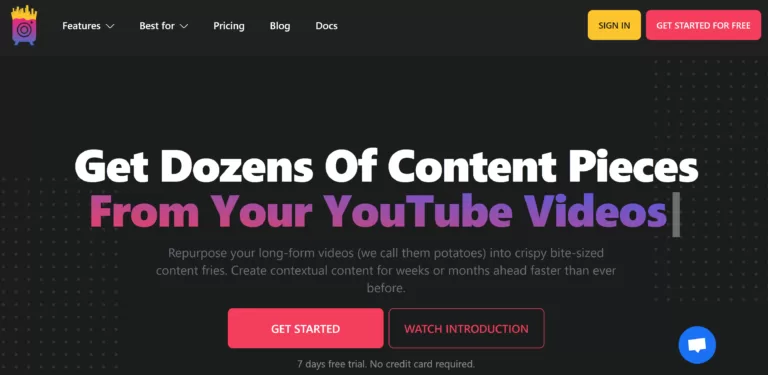 Get Dozens Of Content Pieces with ContentFries. Create contextual content for weeks or months ahead