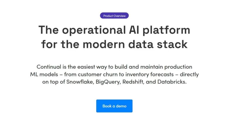 Operational AI for the Modern Data Stack.