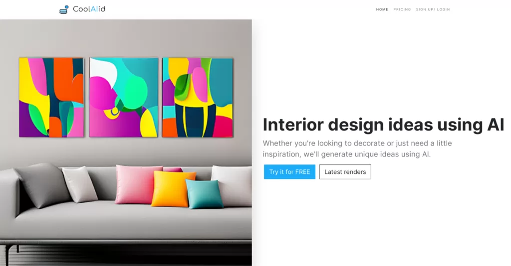 Interior design ideas using AI. Whether you're looking to decorate or just need a little inspiration