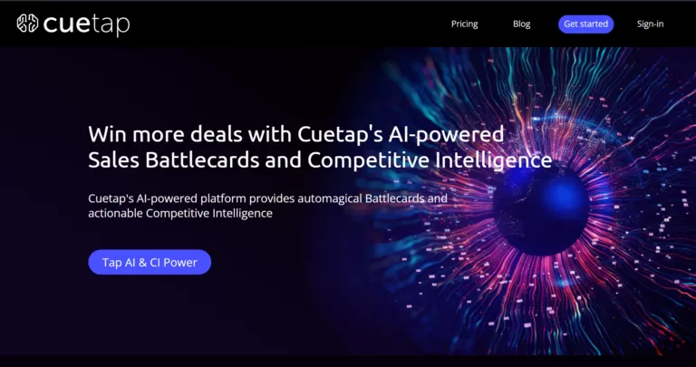 Win more deals with Cuetap's AI-powered Sales Battlecards and Competitive Intelligence
