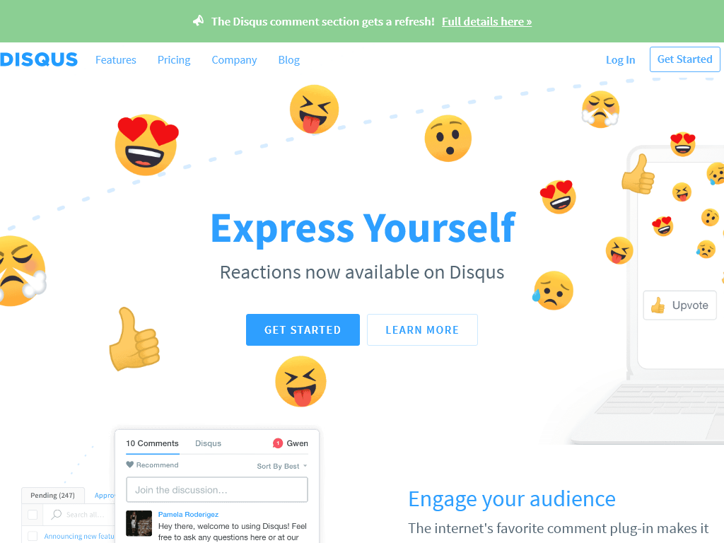 The internet's favorite comment plug-in makes it easy for publishers to bring their content to life-find-Free-AI-tools-Victrays.com_