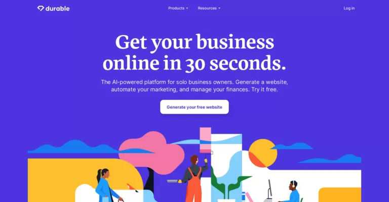 Get your business online in 30 seconds. The AI-powered platform for solo business owners. Generate a website