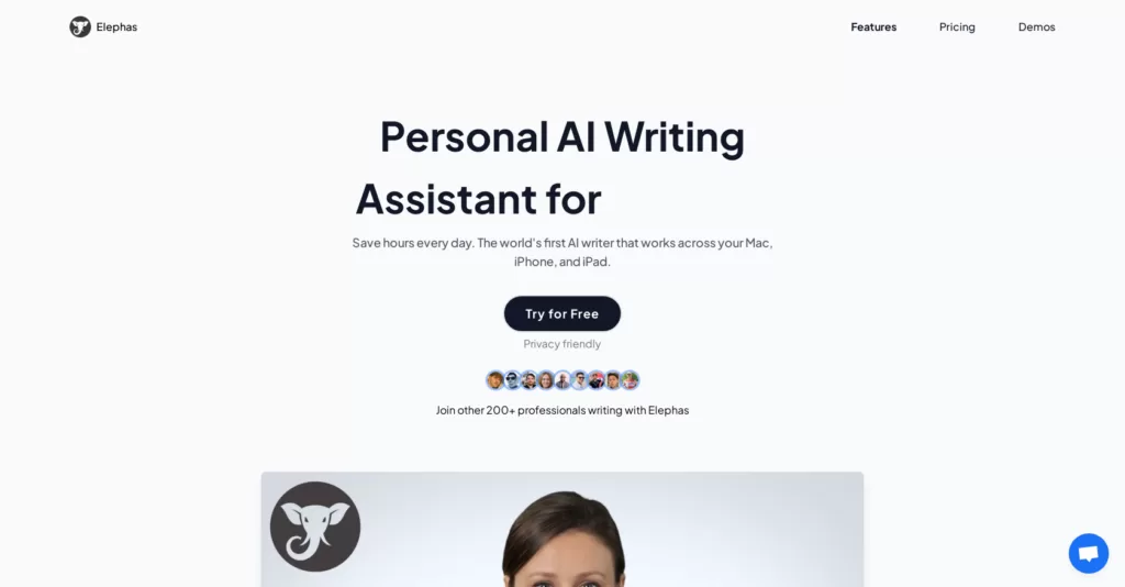 The only AI writer that integrates with your Mac. Works across applications.-find-Free-AI-tools-Victrays.com_