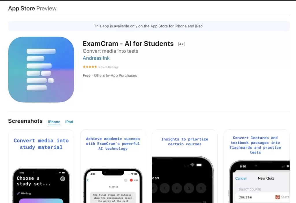 With ExamCram