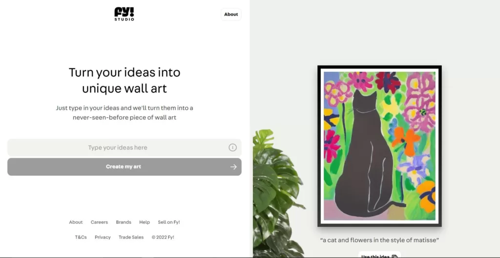 Turn your ideas into unique wall art.
