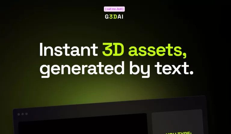 Create any 3D asset you need
