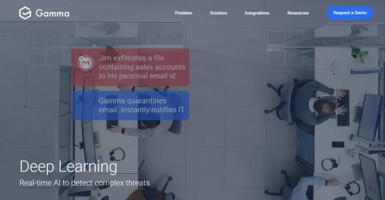 Gamma.AI developed an AI-powered cloud DLP that could connect across all cloud collaboration applications in one click