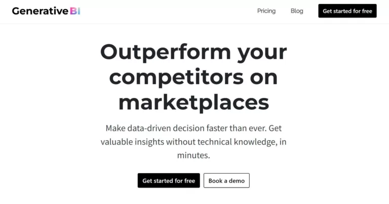 Make data-driven decision faster than ever. Get valuable insights without technical knowledge in minutes.-find-Free-AI-tools-Victrays.com_