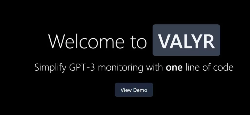 Simplify GPT-3 monitoring with one line of code. To use