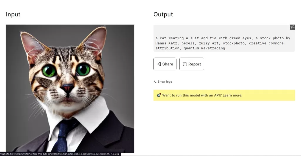 Get an approximate text prompt