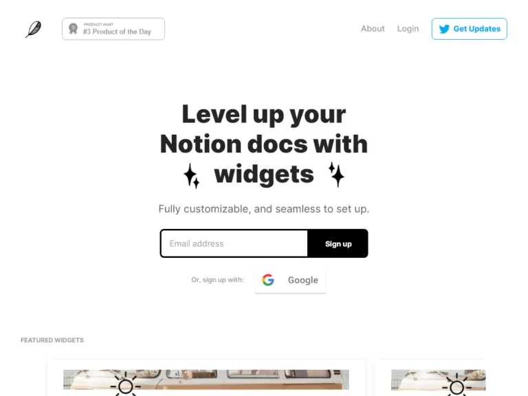 Level up your Notion docs with widgets