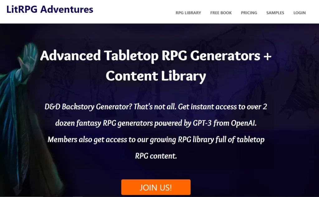 Advanced Tabletop RPG Generators + Content Library