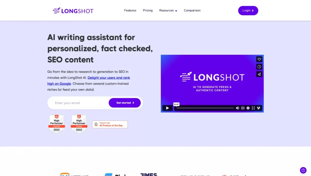 Create blogs that humans and search engines love using Artificial intelligence.