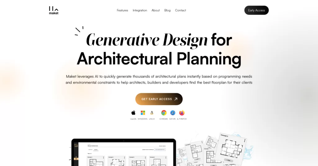 Our generative design software enables architects