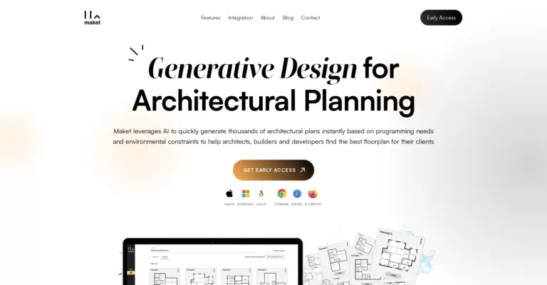 Our generative design software enables architects