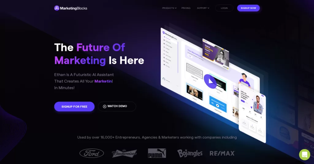 All-In-One AI Marketing Assistant that writes