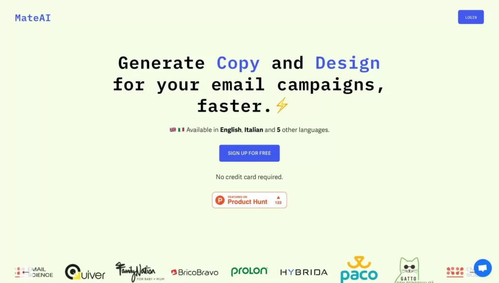 Generate Copy and Design for your email campaigns