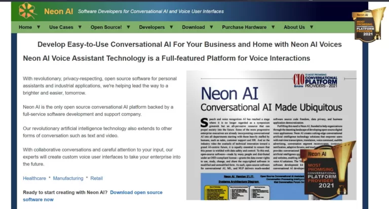 Create state-of-the-art voice applications with Neon AI's enabling technologies.  The Neon AI SDK integrates advanced AI and Natural Language Understanding into a cohesive software engineering platform. Think Amazon Alexa