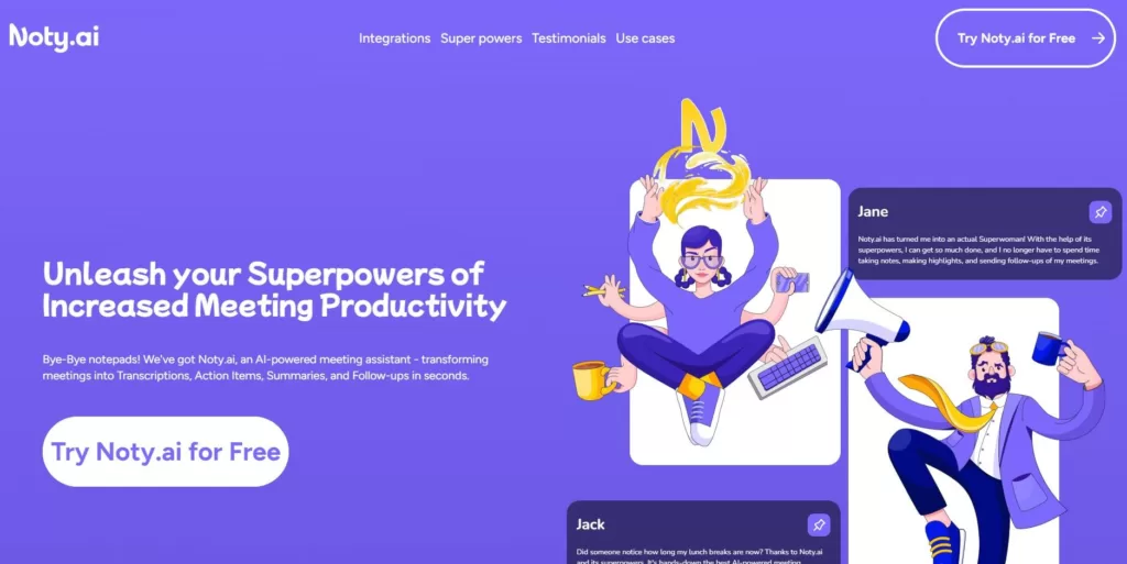 AI meeting assistant transforming Google Meet into actions