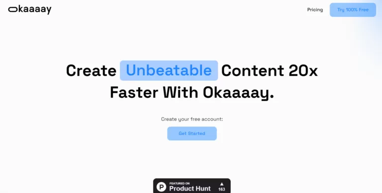 Streamline your content-creation process and take it to the next level with Okaaaay: The affordable-for-all AI text-and-content generator.-find-Free-AI-tools-Victrays.com_