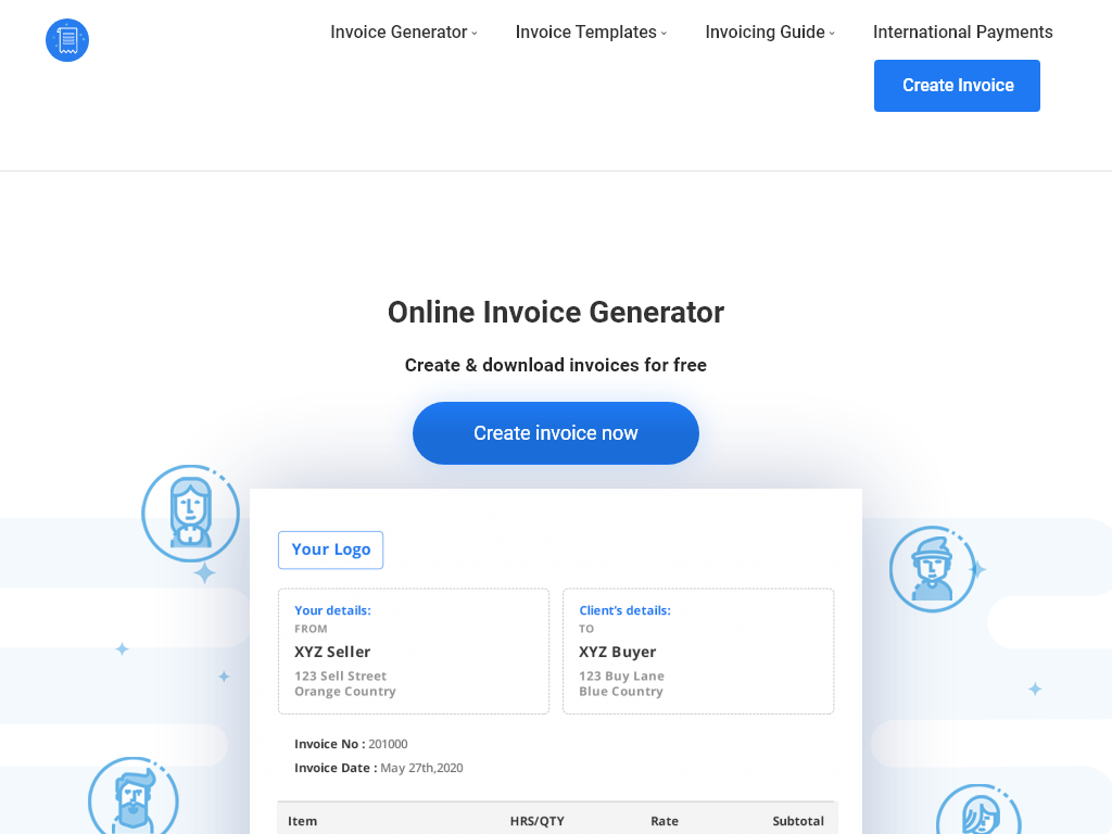 Create & download invoices for free-find-Free-AI-tools-Victrays.com_