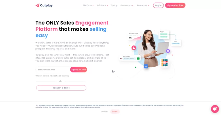 Outplay is an all-in-one multichannel sales engagement platform that helps sales teams close more deals and significantly increase revenue.-find-Free-AI-tools-Victrays.com_