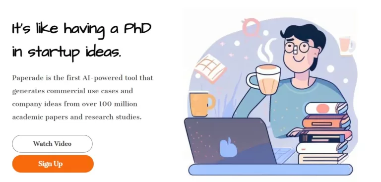 Paperade is the first AI-powered tool that generates commercial use cases and company ideas from over 100 million academic papers and research studies. It's like having a PhD in startup ideas.-find-Free-AI-tools-Victrays.com_