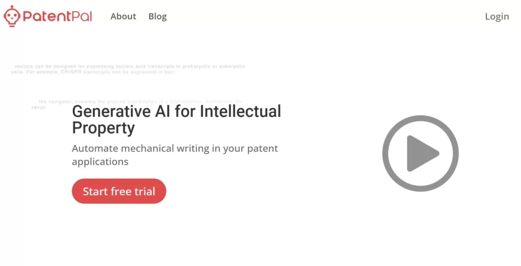 Generative AI for Intellectual Property.