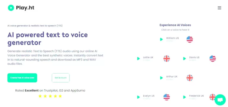 AI-powered text to voice generator. Generate realistic Text to Speech (TTS) audio using our online AI Voice Generator and the best synthetic voices. Instantly convert text in to natural-sounding speech and download as MP3 and WAV audio files.-find-Free-AI-tools-Victrays.com_