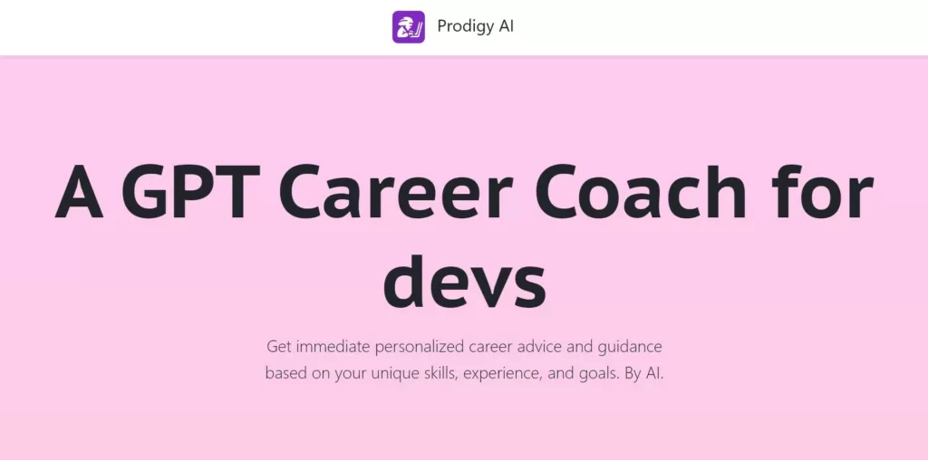 A GPT Career Coach for devs.