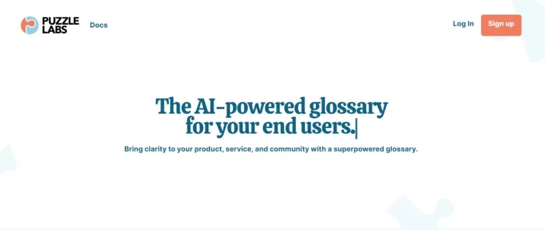 The AI-powered glossary for your community and customers. Bring clarity to your product