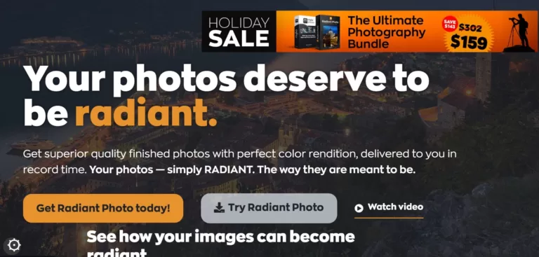 Your photos deserve to be radiant.