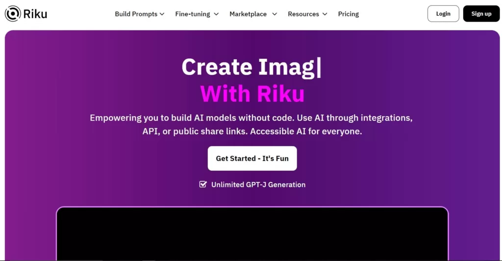 Empowering you to build AI models without code. Use AI through integrations