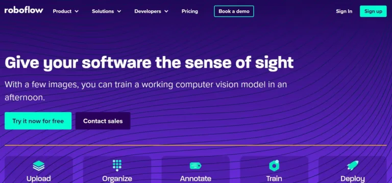 Give your software a sense of sight.