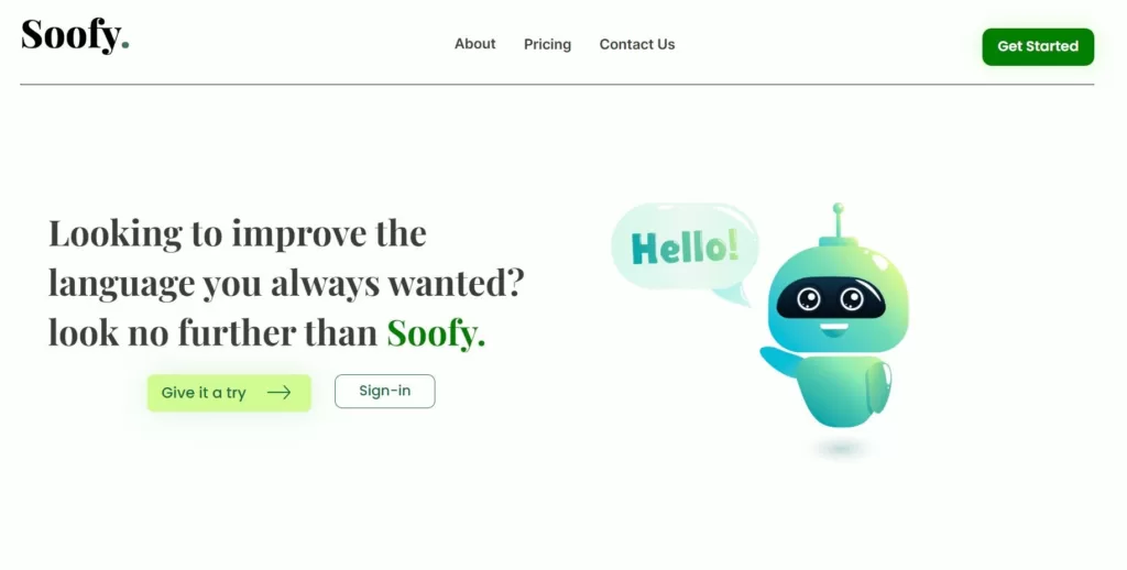 Soofy is an AI language-learning app that offers an innovative approach to mastering a new language. With a focus on practice and real-life scenarios